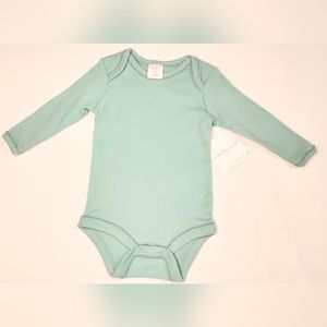 Starting Out girls bodysuit Sage Green Long Sleeve size:6M